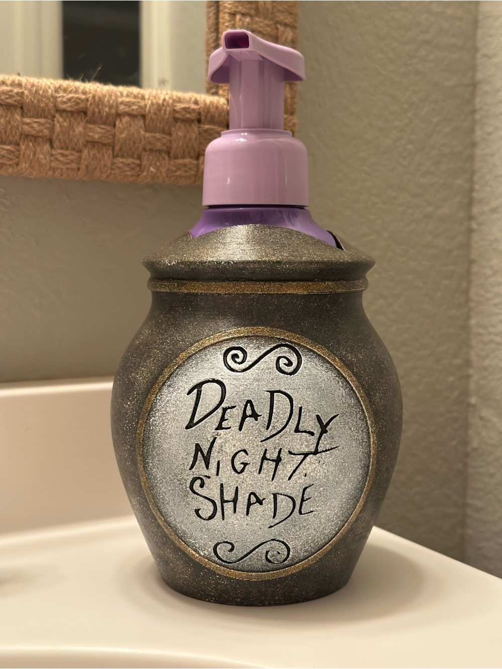 Disney Sally Nightmare Before Christmas Soap Holder for Bath & Body Works Bottle